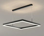 Modern LED Ring Pendant Light – Dimmable Multi-Color Ceiling Fixture for Living & Bedroom Spaces - Samanta Factory