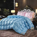 Goose Down Quilted Comforter – 100% Cotton All-Season Duvet, Breathable & Lightweight - Samanta Factory
