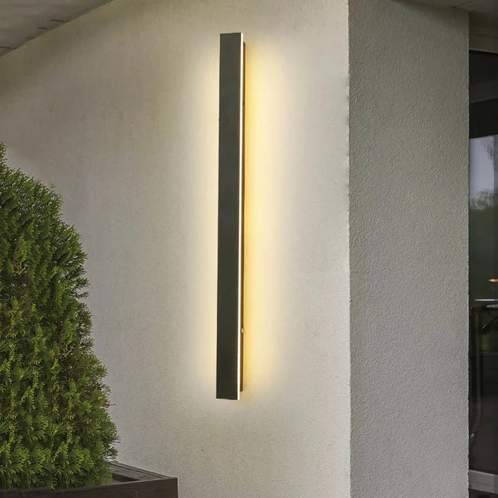 Waterproof LED Wall Light – IP65 Outdoor Strip Lamp for Garden, Patio & Corridor