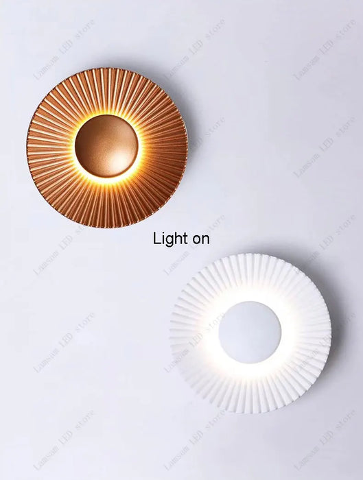 LED Wall Lamp – Dimmable Waterproof Aluminum Light Fixture - Samanta Factory