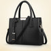 Ladies Large Tote Bag – Square Shoulder Bag, PU Leather Handbag & Crossbody for Women - Samanta Factory