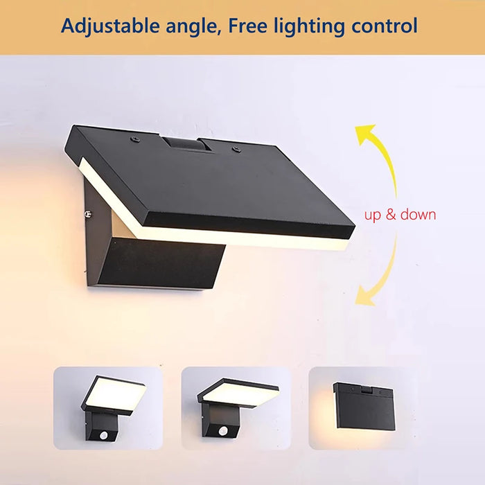 Modern LED Wall Lamp – Waterproof IP65 Aluminum Light for Indoor & Outdoor Home Lighting - Samanta Factory