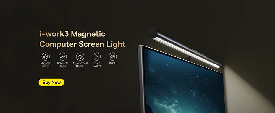 Rechargeable Folding Desk Lamp – Smart Full-Spectrum LED with Auto Dimming