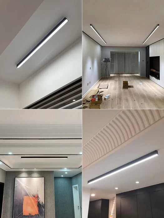 Modern LED Ceiling Light – Sleek Aluminum Design for Home Interiors - Samanta Factory