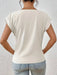 V-Neck Blouse - Casual Elegance for Office & Summer Days - Samanta Factory