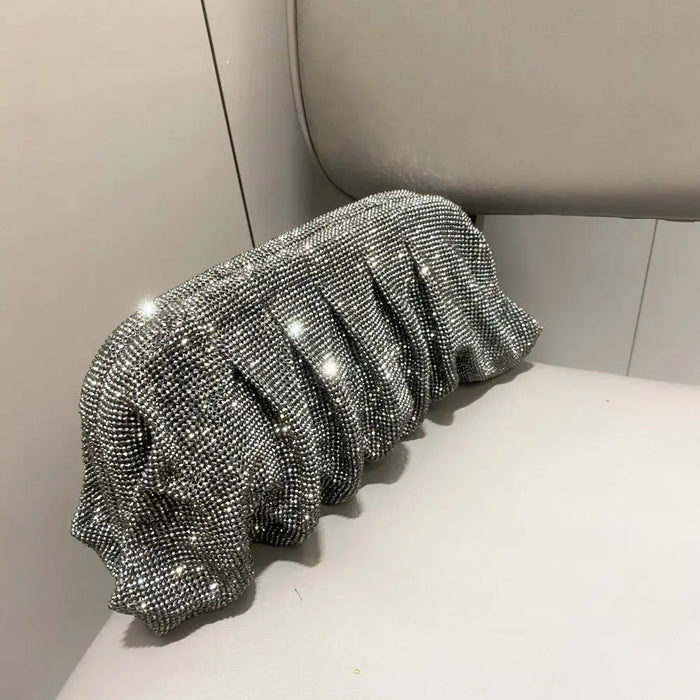 Metallic Clutch Bag – Shiny Casual for Women SF