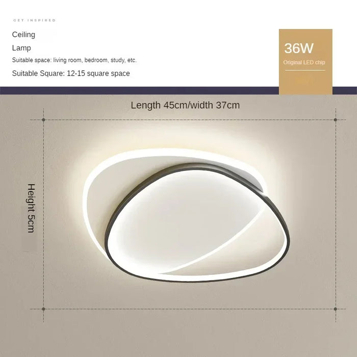 Modern Artistic Ceiling Light – Sculptural Design for Elegant Interior Ambience - Samanta Factory