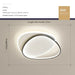 Modern Artistic Ceiling Light – Sculptural Design for Elegant Interior Ambience - Samanta Factory