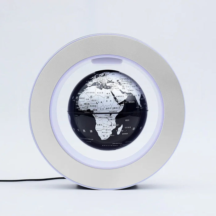 Floating Moon Globe Lamp – O-Type Magnetic Frame with LED Night Light