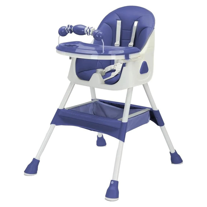 3-in-1 Baby High Chair – Adjustable Feeding Seat with Tray, Toddler & Kids Chair Conversion - Samanta Factory