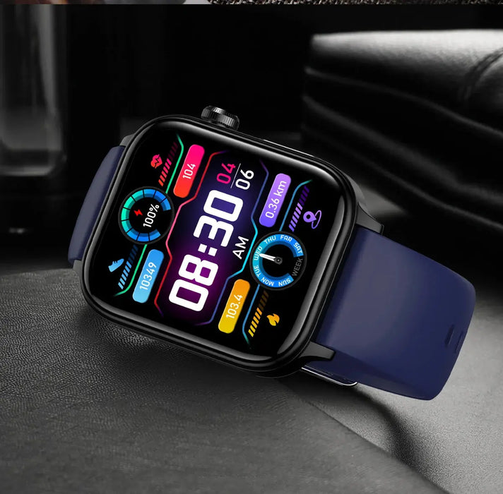 ECG Health Smartwatch – AMOLED Display & AI Voice Calling SF