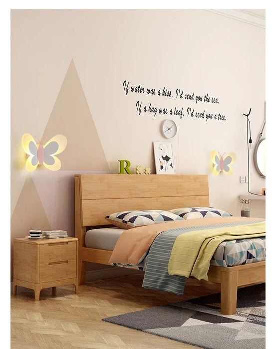 Butterfly Wall Lamp – Colorful LED Acrylic Light for Kids’ Room & Nursery