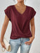V-Neck Blouse - Casual Elegance for Office & Summer Days - Samanta Factory