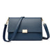 Women’s Genuine Leather Shoulder Bag – Square Ruched Handbag with Hasp Closure - Samanta Factory