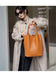 Bucket Bag – Soft Versatile Leather Shoulder Handbag for Women - Samanta Factory