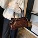 Stylish Vegan Leather Tote Bag with Tassel Detail and Spacious Interior - Samanta Factory