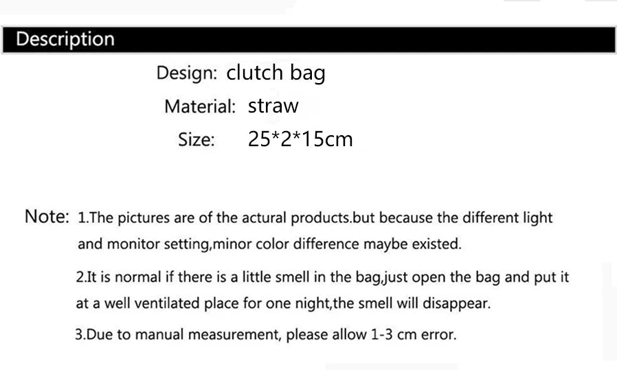 Boho Straw Flap Bag for Women – Hard Shell Summer Handbag with Cover Closure