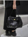 Leather Satchel Bag – Soft Casual Crossbody Style SF