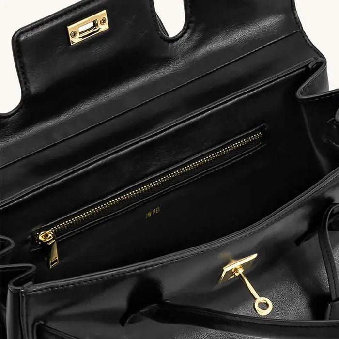 Leather Baguette Bag – Women’s Elegant Shoulder Handbag SF