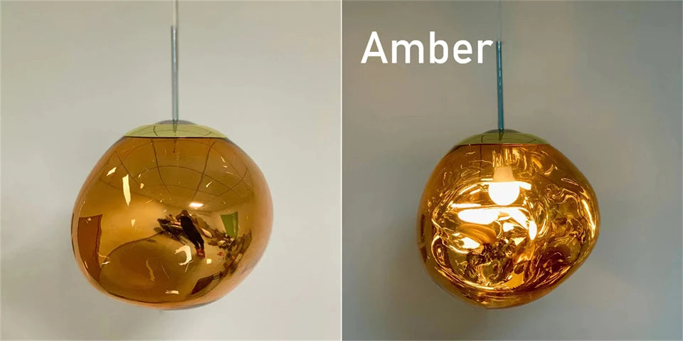 Modern Pendant Light – Energy-Saving LED Cord Fixture with Iron Finish - Samanta Factory