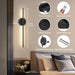 Wireless Rechargeable LED Wall Sconce – Dimmable Battery Operated Picture Light with Remote SF