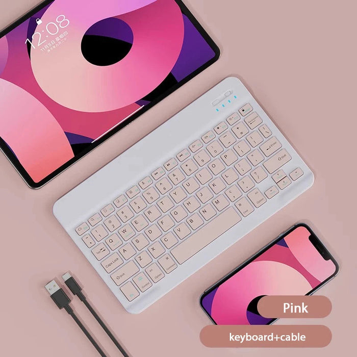 Magnetic Tablet Keyboard – Wireless Bluetooth for 10–11.5" iPad, Android & Tablets SF