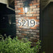 LED House Number Light – Outdoor Waterproof Illuminated Stainless Steel Address Plaque SF
