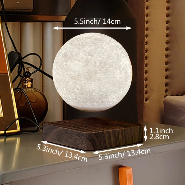 Levitating Moon Lamp – Magnetic Floating 3D LED Light SF