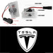 Tesla 2Pcs Car Door Projector Welcome Lights Accessories For Tesla Model 3 S X Y Cybertruck Roadster SpaceX Car Accessories - Samanta Factory
