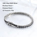 EWYA D Color Moissanite Tennis Bracelet 925 Silver 18K Gold - Samanta Factory