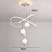 LED Crystal Pendant Light – 3 Color Modes with Remote Dimming SF