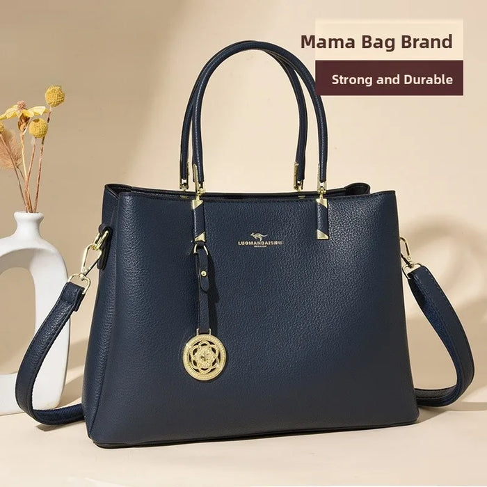 Elegant Commuter Tote Bag – Spacious Unisex Handbag with Detachable Strap - Samanta Factory