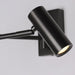 Modern Wall Lamp with Dimmable Switch – Rocker Arm Retractable LED Reading Light - Samanta Factory