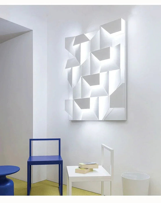 3D Art LED Wall Lamp – Dimmable Creative Sconce for Living Room, Bedroom & Hallway Samanta Factory