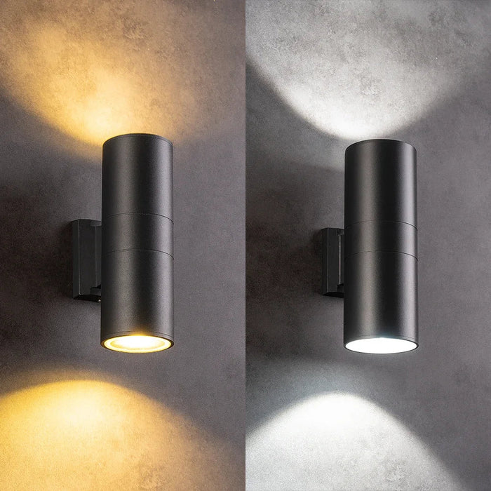 Modern LED Wall Lamp – Double Head Waterproof E27 Indoor Outdoor Lighting SF