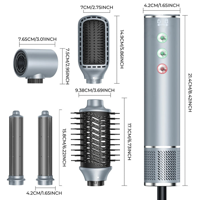 High-Speed Ionic Hair Dryer – 110000 RPM Brushless Motor with Anti-Scald Protection