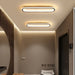 Modern LED Ceiling Light – Long Surface-Mounted Fixture with Dimmable Brightness - Samanta Factory