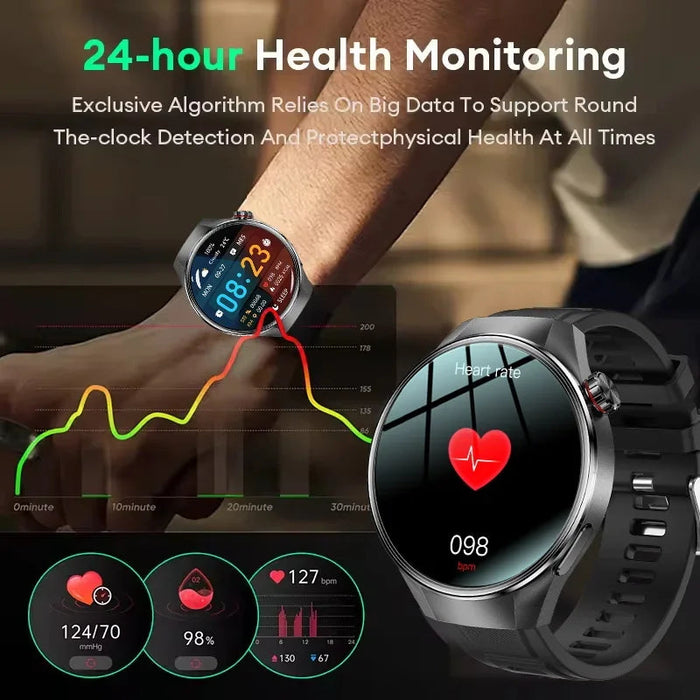 GPS IP68 waterproof Smartwatch – AMOLED Display with Bluetooth Calling SF
