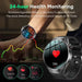 GPS IP68 waterproof Smartwatch – AMOLED Display with Bluetooth Calling SF