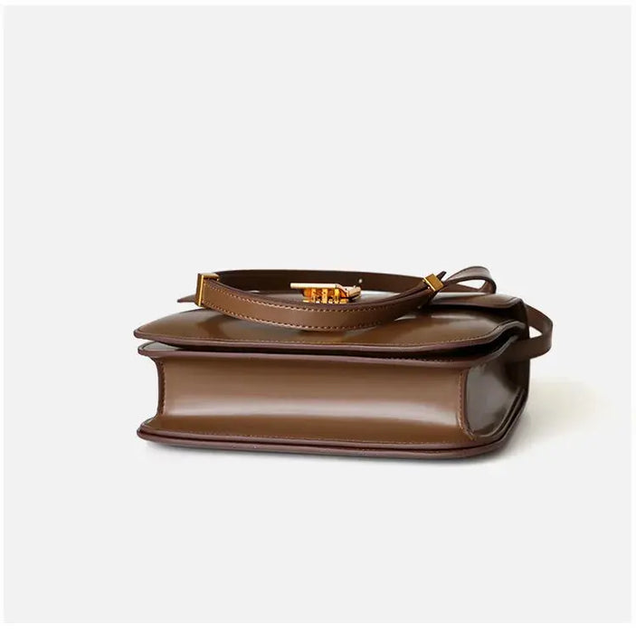 Cow Leather Flap Bag – Soft Shoulder for Women SF