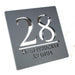3D Floating House Sign – Custom Acrylic Address Plate SF