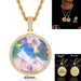 Custom Photo Necklace – Personalized Medallion Picture Pendant Chain SF