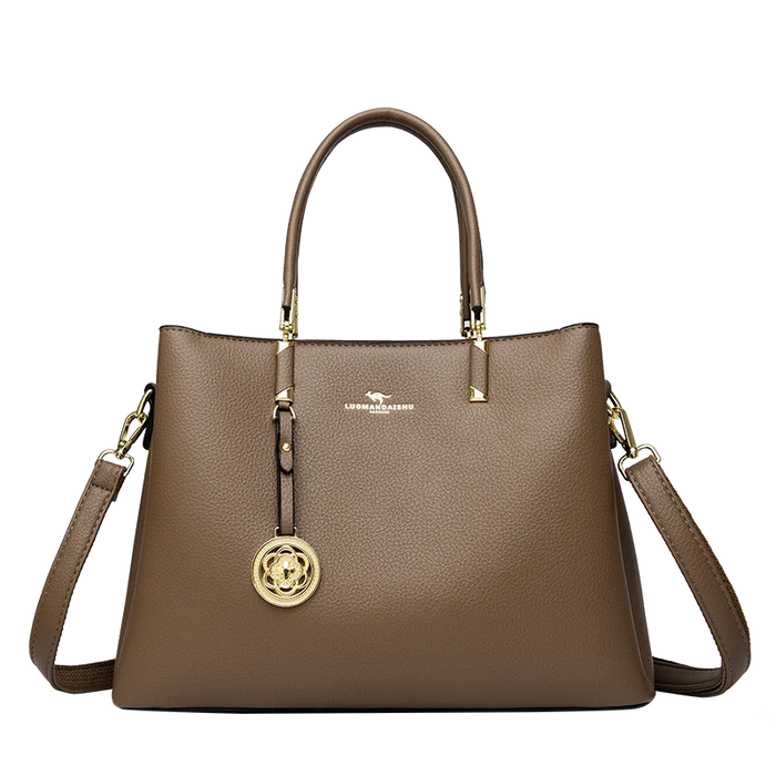 Elegant Commuter Tote Bag – Spacious Unisex Handbag with Detachable Strap - Samanta Factory