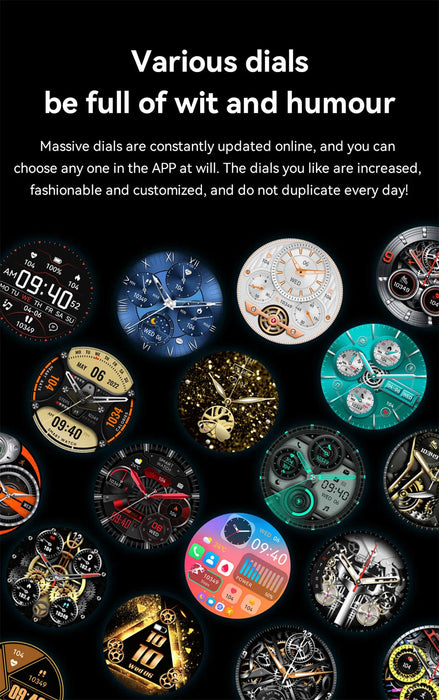 Smart Watch – AMOLED Display with Bluetooth Calling SF