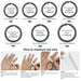 Smart Health Ring – Touchscreen Activity & Wellness Tracker SF