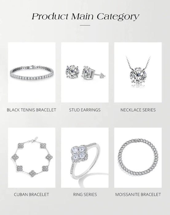 Double Snake Moissanite Ring – S925 Silver Adjustable Design SF