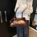 Stylish Vegan Leather Tote Bag with Tassel Detail and Spacious Interior - Samanta Factory