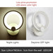 Art Deco Pendant Light – White Acrylic & Iron Chandelier with Remote Control - Samanta Factory