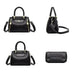High-Quality PU Leather Handbag for Women – Animal Print Casual Tote, Versatile Fashion Bag - Samanta Factory
