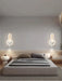 Bedside Lamp Modern Simple Creative Living Room Background Wall Stairwell Wall Lamp Nordic Network Red Corridor Wall Light - Samanta Factory